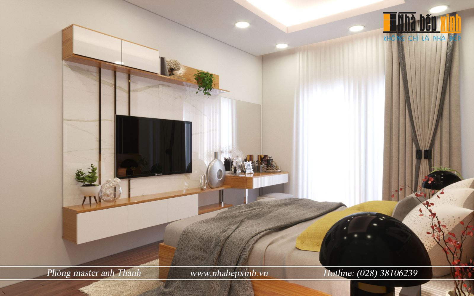 Biệt thự gỗ veneer sang trọng